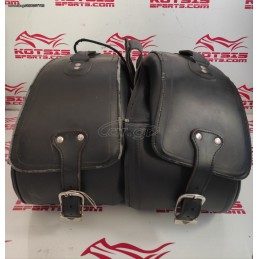 WEST STAR LEATHER SADDLE BAGS